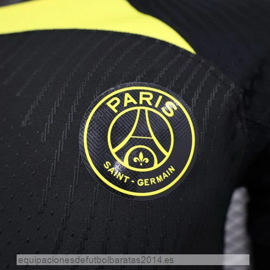 Nuevo Jugadores Entrenamiento Paris Saint Germain 23/24 Negro Amarillo Baratas